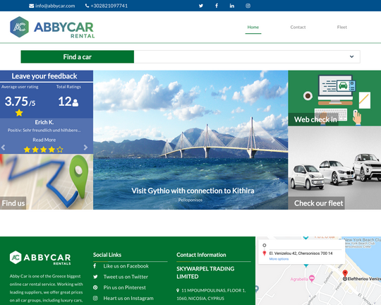 ABBYCAR Car Rental Logo