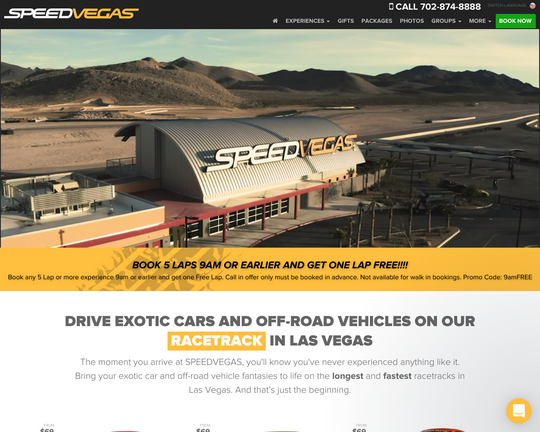 SpeedVegas.com Logo