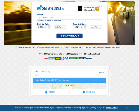 Cheap Auto Rentals Com Allcarrentalcompanies