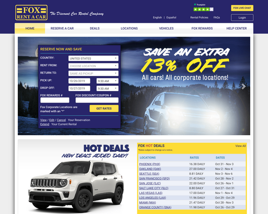 fox car rental reviews fox car rental reviews