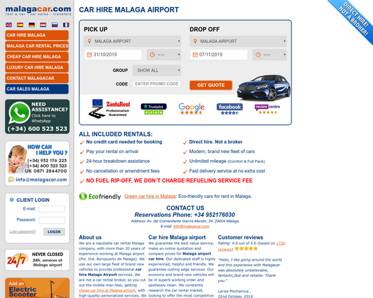 Malaga Car Logo