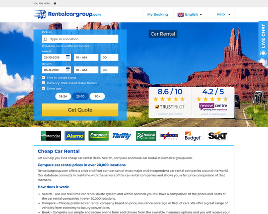 RentalCarGroup.com Logo