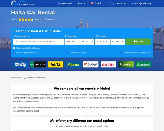 Malta Car Logo